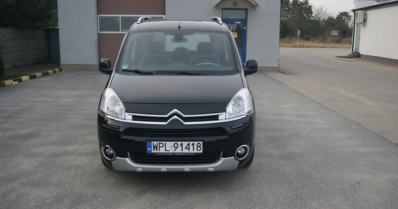 Citroen Berlingo cena 36900 przebieg: 186000, rok produkcji 2015 z Płock małe 497